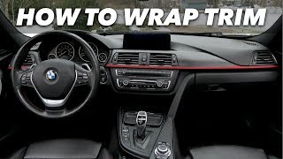 How To Wrap Interior Trim  ULTIMATE DIY GUIDE [upl. by Isac]