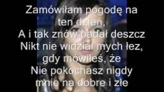 Monika Brodka quotMiał być ślubquot karaoke  słowa [upl. by Kera127]