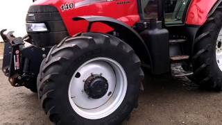 Case Maxxum 140 Multicontroller 50KPH [upl. by Elleinad415]