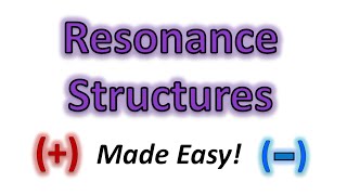 Finding Resonance Structures Made Easy  Part 1  Organic Chemistry [upl. by Yerbua]