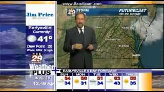 WVIRDT 292  Charlottesville NBC 29 Weather Plus [upl. by Eadas]