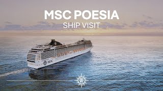 MSC Poesia  Ship Visit [upl. by Sul]