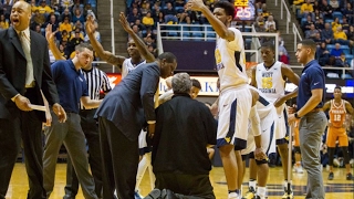 Bob Huggins Has Scare Collapses Before Halftime  CampusInsiders [upl. by Morty606]