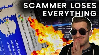 Scammer Faces Hacker amp Loses Everything [upl. by Rilda941]