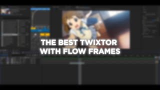 THE BEST TWIXTOR WITH FLOW FRAMES  After Effects advanced twixtor tutorial [upl. by Tletski]