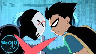 Top 10 Best Teen Titans Episodes [upl. by Annayrb]