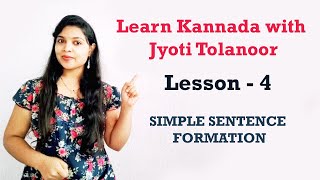 Learn Kannada through English Lesson 4 Learn Kannada Online  Kannada Coaching by Jyoti Tolanoor [upl. by Sanson258]