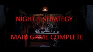 How to beat FNaF 1  Night 5 Walkthrough  FNaF Academy [upl. by Cornela]