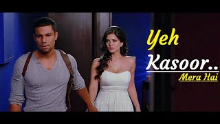 Yeh Kasoor Mera Hai Full Song Sunny Leone Randeep HoodaSonu kakkarJism 2LyricsBollywood Songs [upl. by Analra]