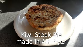 NZ Steak Pie Recipe using an Air Fryer [upl. by Liag14]