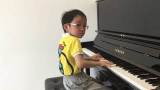 Sonata No16 in C K545 full of Mozart 莫扎特 C大調奏鳴曲 K545 by Jonah Ho age 6 [upl. by Knowlton]