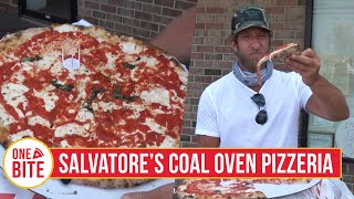 Barstool Pizza Review  Salvatores Coal Oven Pizzeria Port Washington NY [upl. by Anaehs]