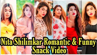 Rohit Zinjurke❤Nita Shilimkar New TikTok Video 2020 🔥Indian New Snack Video Viral Snack Videos [upl. by Nottage381]