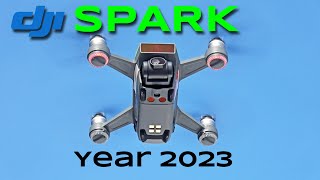 The DJI Spark  Legacy Drone  Revisited in 2023 [upl. by Pressey429]