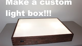 How to build a light box [upl. by Oilut256]