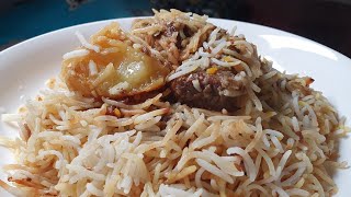 Mauritian Cuisine Easy Beef Biryani Recipe  Briani La Viande Boeuf [upl. by Jueta]