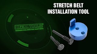 OEMTOOLS 27272 Stretch Belt Installation Tool [upl. by Inaflahk]