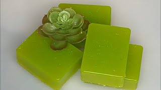 طريقة عمل صابون الجلسرين التكسابوني Virginia soap [upl. by Peltz920]