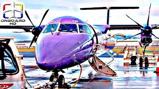 TRIP REPORT  Flybe  Dash 8 Better than ATR ツ  Belfast to East Midlands [upl. by Beffrey]