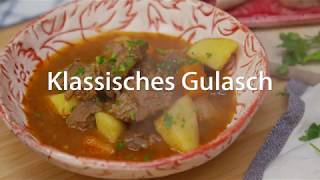 Klassische Gulaschsuppe [upl. by Seabury]