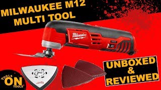 Milwaukee M12 Multi Tool  Unboxed and reviewed [upl. by Yllitnahc]