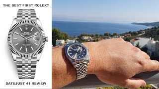 The Best First Rolex  Datejust 41 Review 126334 [upl. by Nnaacissej]