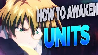 Grand Summoners  Beginners Guide  How To Level And Awaken Units [upl. by Aileme809]