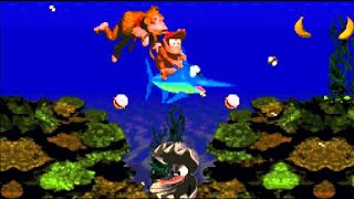 Aquatic Ambience【10 HOUR】 Donkey Kong Country [upl. by Anihta]