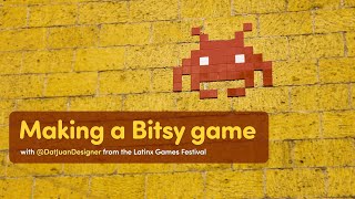 Making a Bitsy game  Game Design Tutorial for Beginners [upl. by Notnirt]