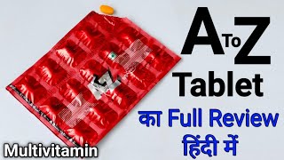 A to Z Multivitamin Multiminerals and Lycopene Tablet Benefits  Side Effects amp Review in hindi [upl. by Yrtnej]