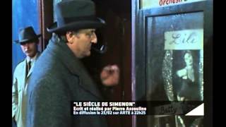 George Simenon  documentaire sur Arte  Entrée libre [upl. by Leahcar155]