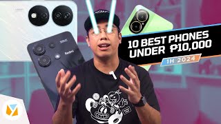 10 BEST Phones UNDER PHP 10K 1H 2024 [upl. by Karolina]