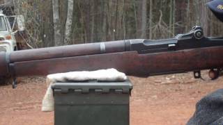 Loading and Shooting the M1 Garand [upl. by Rahs]