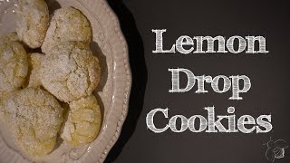 Lemon Drop Cookies  The Best Lemon Cookies  Easy From Scratch [upl. by Tatiana723]