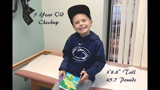 Calebs 5YearOld Checkup [upl. by Nais]