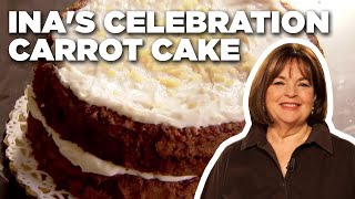 Ina Gartens Carrot Cake Recipe  Barefoot Contessa  Food Network [upl. by Ayra303]