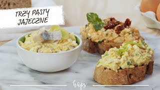 Pasta jajeczna na trzy sposoby [upl. by Eniad]