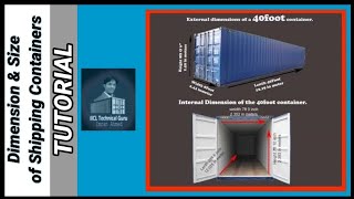 Dimensions amp sizes of Containers [upl. by Sayre]