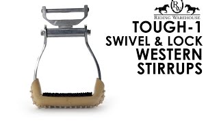 Tough1 Swivel amp Lock Western Stirrups [upl. by Arayt838]