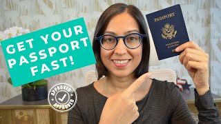 Applying for a US Passport For the First Time Get it FAST [upl. by Corrina166]