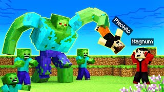 MEGA ZOMBIES MUTANTES 😱😨  Minecraft [upl. by Johns]