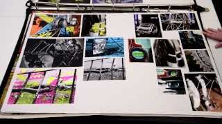 Foundation Diploma in Art and Design portfolio showcase 1 [upl. by Llerdnam]