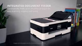 Product Tour  Brother MFCJ4420DW Printer [upl. by Euqinemod]