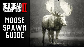 Red Dead Redemption 2  Western Bull Moose Location RDR2 [upl. by Paschasia]