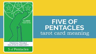 The Five of Pentacles Tarot Card [upl. by Trista]