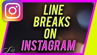 How to Create Spaces in Your Instagram Captions [upl. by Eirahs628]