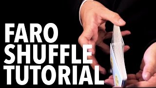 Cardistry for Beginners Shuffles  Faro Shuffle Tutorial [upl. by Sumer]