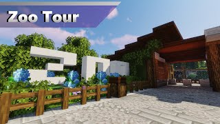 Minecraft Zoo Animal Exhibits [upl. by Llenal]