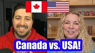 CANADIAN vs AMERICAN ACCENT [upl. by Messing]