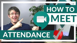 How to take Attendance in Google Meet [upl. by How581]